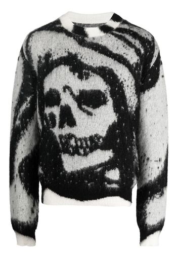 AMIRI skull-patterned jumper - Nero