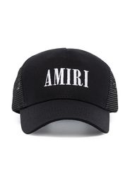 AMIRI black Core logo trucker hat - Nero