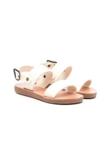 ANCIENT GREEK SANDALS KIDS Sandali Clio a punta aperta - Bianco