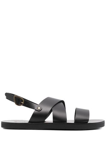 Ancient Greek Sandals Sandali Miltos - Nero