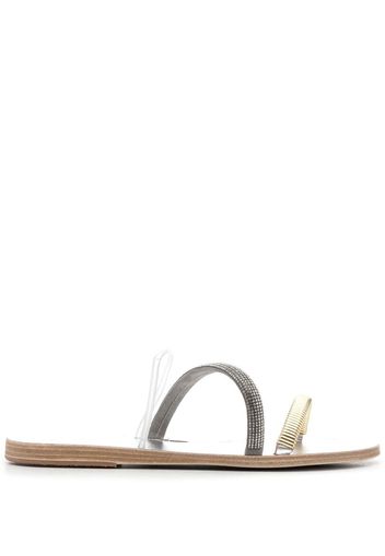 Ancient Greek Sandals Sandali a punta aperta - Argento