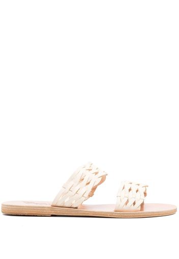 Ancient Greek Sandals Sandali Melia Woven - Bianco