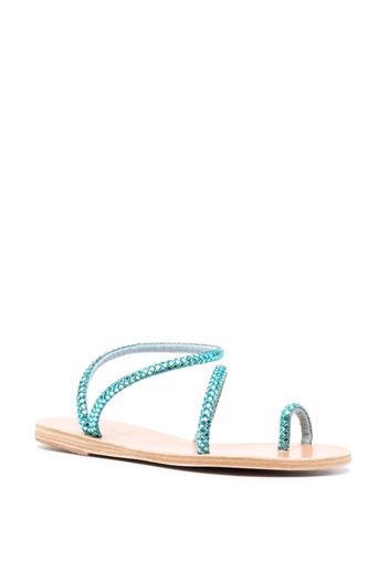 Ancient Greek Sandals embellished flat sandals - Blu