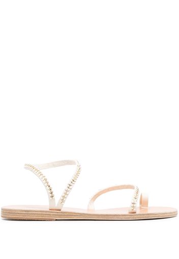 Ancient Greek Sandals Apli Eleftheria leather sandals - Bianco