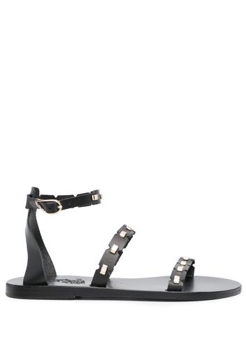 Ancient Greek Sandals Coco stud-embellished sandals - Nero