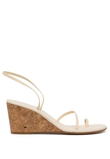 Ancient Greek Sandals Chora 77mm wedge sandals - Toni neutri