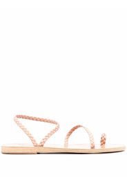 Ancient Greek Sandals Eleftheria braided leather sandals - Rosa