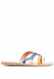 Ancient Greek Sandals Sandali con design a incrocio - Blu