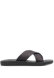 Ancient Greek Sandals Sandali slides Kritonas Comfort - Nero