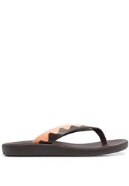 Ancient Greek Sandals Infradito Ammos bicolore - Marrone