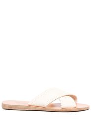 Ancient Greek Sandals Sandali slides Philourgos - Bianco