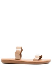 Ancient Greek Sandals Kastos leather sandals - Marrone