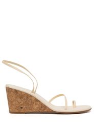 Ancient Greek Sandals Chora 77mm wedge sandals - Toni neutri