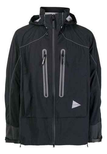 and Wander Pertex Shield rain jacket - Nero