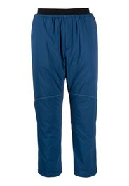 and Wander logo-print track pants - Blu