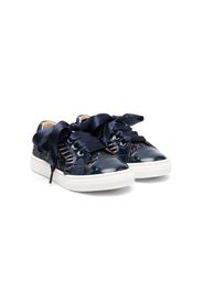 ANDANINES glittery leather sneakers - Blu