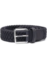 Anderson's braided-design belt - Blu