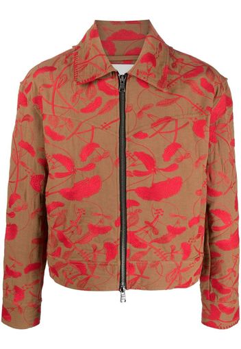 Andersson Bell printed lightweight jacket - Toni neutri