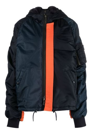 Andersson Bell hooded padded jacket - Blu