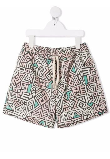 Andorine Shorts con stampa - Toni neutri