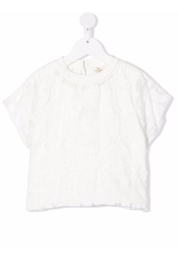 Andorine T-shirt a fiori - Bianco