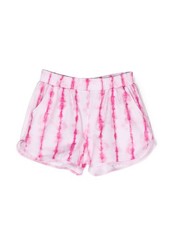 Andorine Shorts con fantasia tie-dye - Rosa