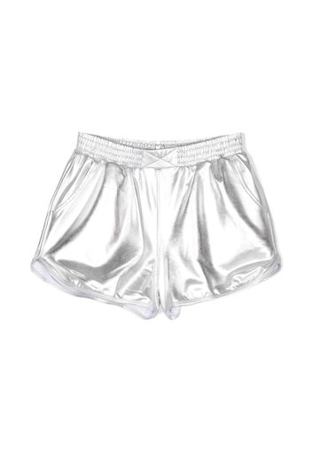 Andorine Shorts lamé - Argento