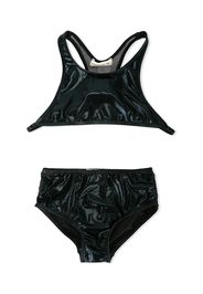 high-neck bikini set