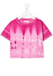 T-shirt con fantasia tie dye