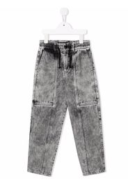 Andorine Jeans con effetto schiarito - Grigio