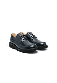 Andrea Montelpare lace-up leather loafers - Blu