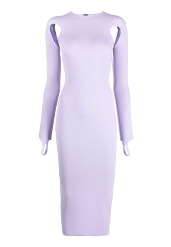 ANDREĀDAMO cut-out detail stretch dress - Viola