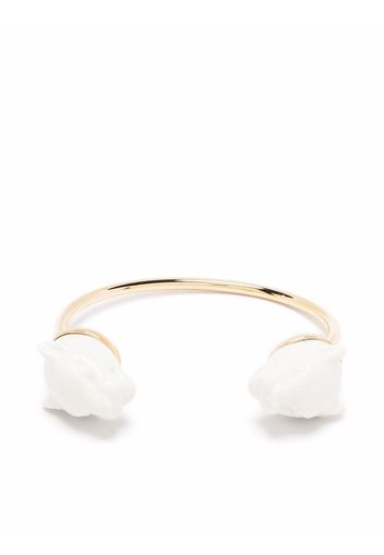 Andres Gallardo panther bracelet - Bianco