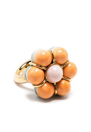 Andres Gallardo flower balloon ring - Arancione