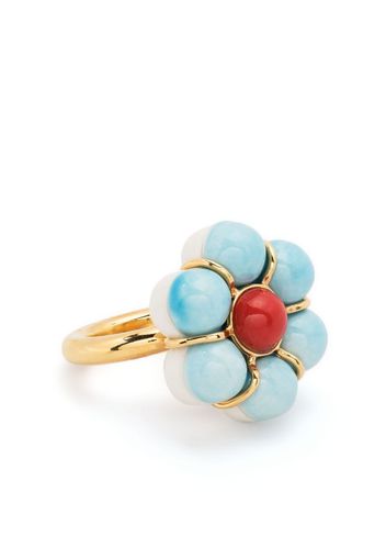 Andres Gallardo Flower Balloon ring - Oro