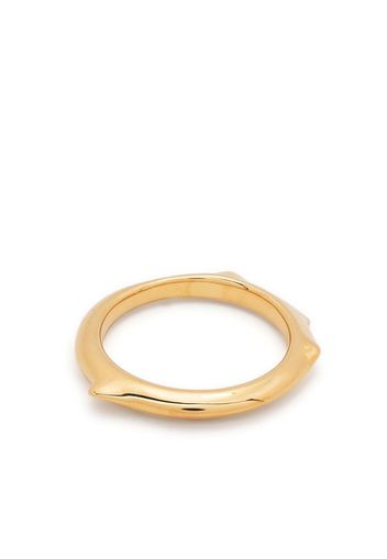 Andres Gallardo sculpted thin band ring - Oro