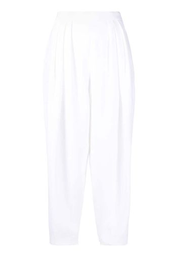 Andrew Gn Pantaloni crop - Bianco