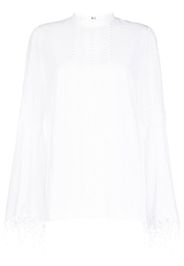 Andrew Gn Blusa con maniche lunghe - Bianco