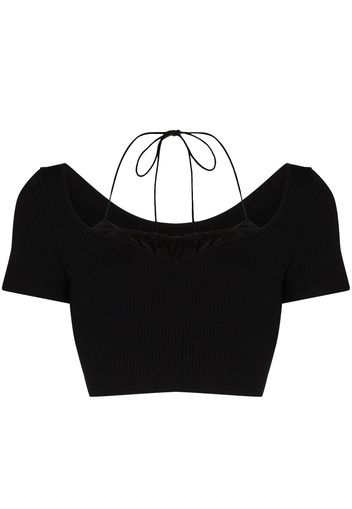 Angel Chen False layered top - Nero