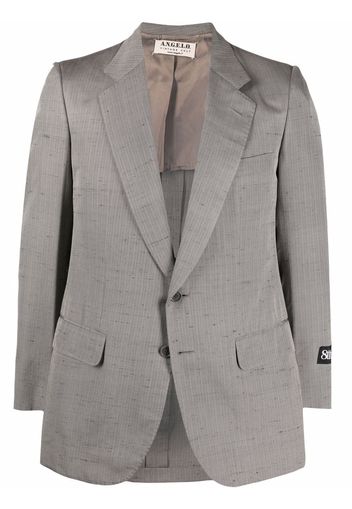 A.N.G.E.L.O. Vintage Cult Blazer gessati anni '70 - Grigio