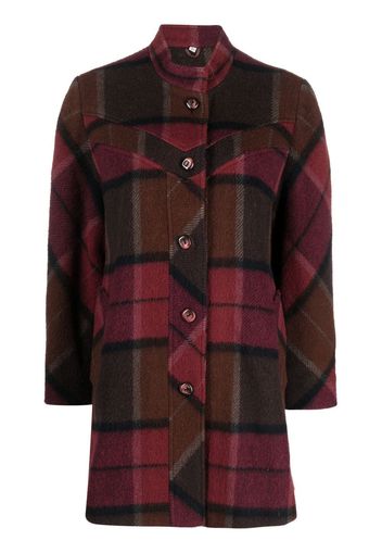 A.N.G.E.L.O. Vintage Cult Cappotto tartan Pre-owned anni '70 - Rosso