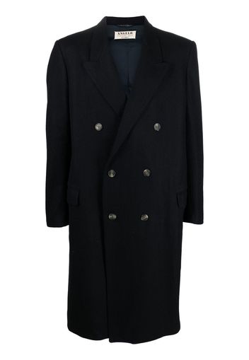 A.N.G.E.L.O. Vintage Cult Cappotto doppiopetto anni '90 - Blu