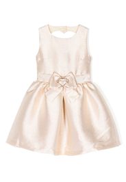 Angel's Face Sydney high-shine midi dress - Toni neutri