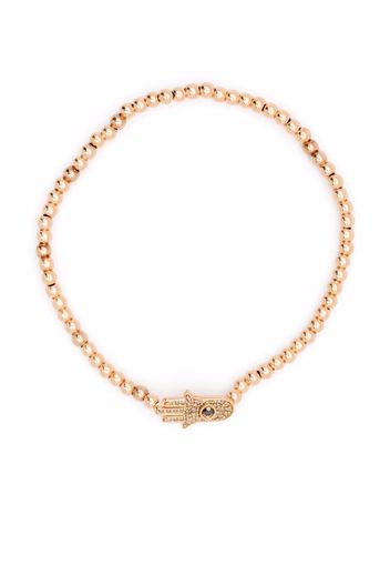 Anil Arjandas Bracciale con perline - Rosa
