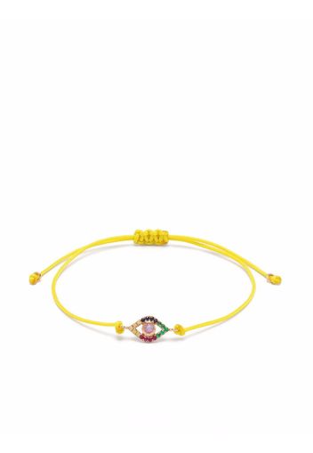 Anil Arjandas Bracciale in oro rosa 18kt con occhio - Giallo