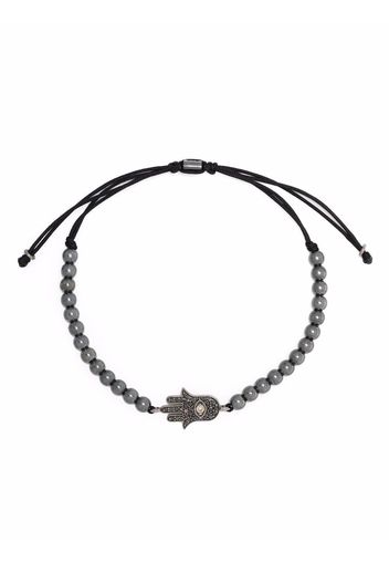 Anil Arjandas Bracciale con perline - Argento