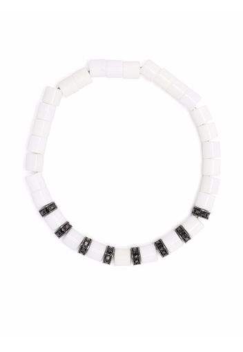 Anil Arjandas Bracciale con perline - Argento