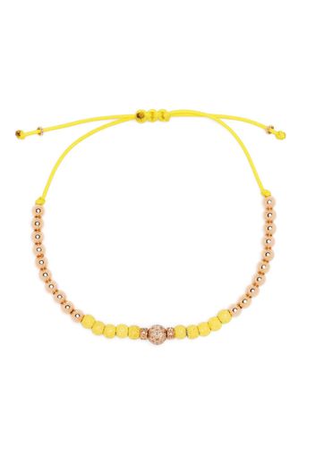 Anil Arjandas Bracciale di perline Ministopper in oro rosa 18kt con diamanti