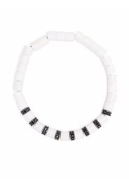 Anil Arjandas Bracciale con perline - Argento