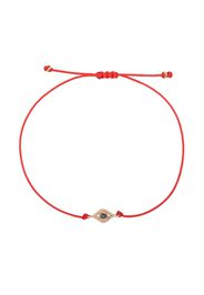 Anil Arjandas Bracciale di corda Mini Evil Eye in oro rosa 18kt con diamanti